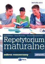 Repetytorium maturalne z języka niemieckiego Podręcznik z płytą CD Zakres rozszerzony - Outlet - Jacek Betleja