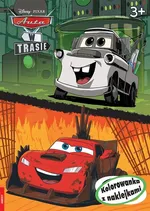 Disney Pixar Auta W Trasie Kolorowanka z naklejkami