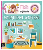 Album z naklejkami Mała projektantka Wyjątkowe wnętrza - Agnieszka Bator