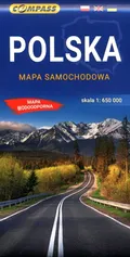 Polska mapa samochodowa 1:650 000