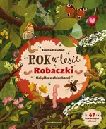 Rok w lesie Robaczki Książka z okienkami - Emilia Dziubak