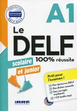 Delf 100% reussite A1 scolaire et junior książka + CDmp3 - Girardeau Bruno