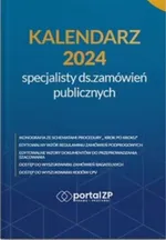 Kalendarz specjalisty ds. zamówień publicznych 2024 - Katarzyna Bełdowska