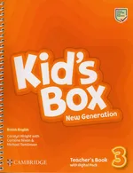 Kid's Box New Generation 3 Teacher's Book with Digital Pack British English - Caroline Nixon