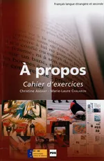 A propos Cahier d'exercices - Christine Andant