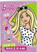 Barbie Baw się naklejkami