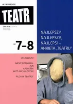 Teatr 7-8/2020 - Opracowanie zbiorowe