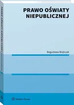 Prawo oświaty niepublicznej - Bogusława Wojtczak