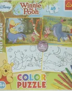 Puzzle 2x48 Color Winnie the Pooh