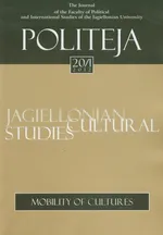 Politeja 20/1 (2/1/2012) Mobility of cultures