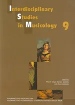 Interdisciplinary Studies in Musicology 9