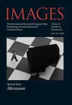 Images The International Journal of European Film, Performing Arts and Audiovisual Communication