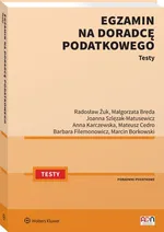 Egzamin na doradcę podatkowego Testy - Marcin Borkowski
