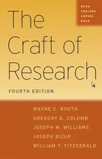 Craft of Research - Joseph Bizup