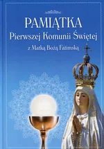 Pamiątka Pierwszej Komunii Świętej z Matką Boską Fatimską