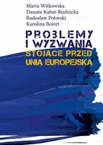 Problemy i wyzwania stojące przed Unią Europejską - Danuta Kabat-Rudnicka