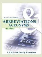 Abbreviations & Acronyms - Kip Sperry