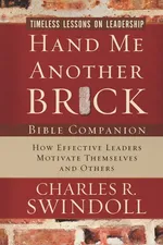 Hand Me Another Brick Bible Companion - Charles R. Swindoll