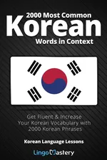 2000 Most Common Korean Words in Context - Mastery Lingo