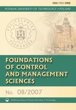 Foundations of Control 8/2007 - Praca zbiorowa
