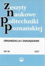 Organizacja i Zarządzanie, 2007/46 - Praca zbiorowa