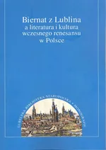 Biernat z Lublina a literatura i kultura wczesnego renesansu w Polsce