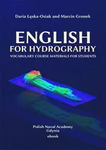 English for Hydrography. Vocabulary course materials for students - Daria Łęska-Osiak