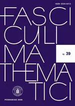 Fasciculi Mathematici 2008/39 - Praca zbiorowa