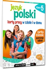 Język polski. Karty pracy w szkole i w domu Klasa 5 - Karolina Cichocka