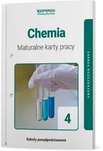 Chemia 4 Maturalne karty pracy Zakres rozszerzony - Piotr Malecha