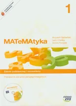 MATeMAtyka 1 Podręcznik z płytą CD Zakres podstawowy i rozszerzony - Outlet - Wojciech Babiański