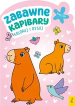 Koloruj i rysuj Zabawne kapibary