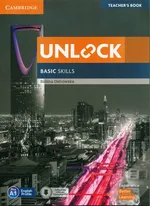 Unlock Basic Skills Teacher's Book with Downloadable Audio and Video and Presentation Plus - Sabina Ostrowska