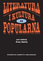 Literatura i kultura popularna XX - Gemra Anna