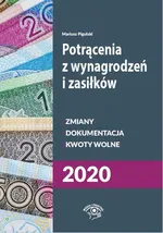 Potrącenia z wynagrodzeń i zasiłków 2020 - Mariusz Pigulski