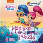 Shimmer & Shine Układanka Kolorowanka Magiczne puzzle