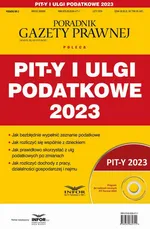 Pity i ulgi podatkowe 2023 Podatki 2/2024 - Grzegorz Ziółkowski