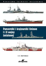 Pancerniki i krążowniki liniowe I i II wojny światowej - Martindale E. V.