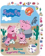 Peppa Pig. Kolorowanki - naklejanki cz. 2 Barwne wyprawy Peppy
