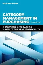 Category Management in Purchasing - Jonathan O'Brien