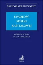 Upadłość spółki kapitałowej - Agata Młynarska