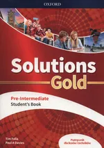 Solutions Gold Pre-Intermediate Podręcznik - Davies Paul A.