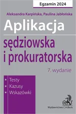 Aplikacja sędziowska i prokuratorska 2024 - Paulina Jabłońska
