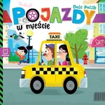 Pojazdy w mieście Duże puzzle - Grażyna Wasilewicz