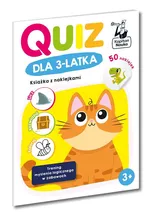 Quiz dla 3-latka Książka z naklejkami Kapitan Nauka - Zuzanna Osuchowska