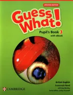 Guess What! British English Level 3 Pupil's Book with eBook Updated - Kay Bentley