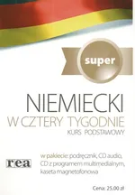 Niemiecki w cztery tygodnie Kurs podstawowy super - Outlet