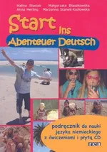Start ins Abenteuer Deutsch. Podręcznik do nauki języka niemieckiego z ćwiczeniami i płytą CD - Outlet - Małgorzata Błaszkowska