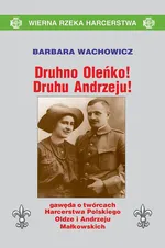 Druhno Oleńko Druhu Andrzeju! Gawęda o twórcach Harcerstwa Polskiego Oldze i Andrzeju Małkowskich - Barbara Wachowicz