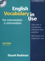 English Vocabulary in Use Pre - intermediate & intermediate + CD - Outlet - Stuart Redman